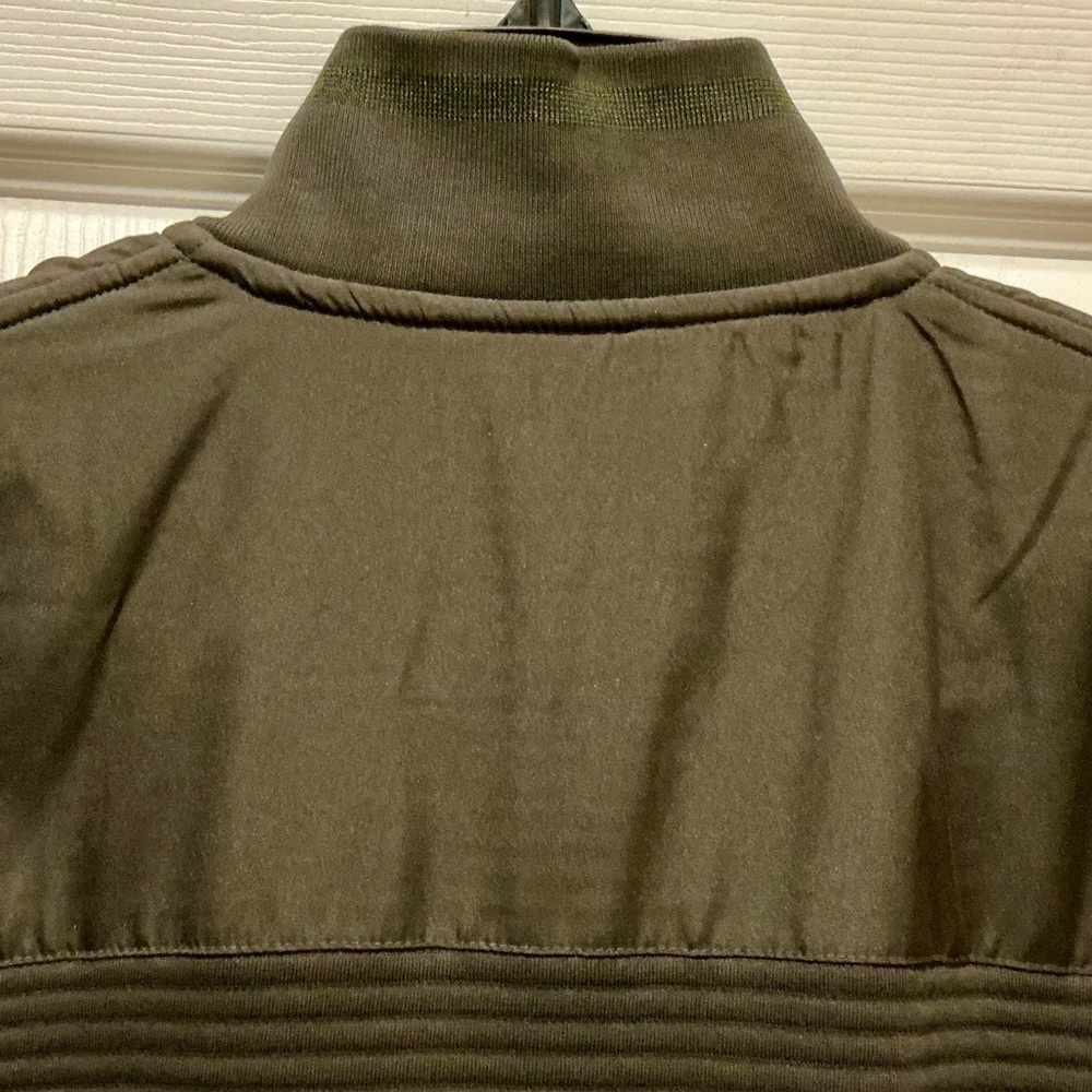 Ted Baker London Sardin Quilted Classic Jacket Olive Green Mens Size 5 US XL - Picture 13 of 14